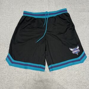 Ultra Game Charlotte Hornets NBA Men's Active Knit Basketball Training Shorts XL